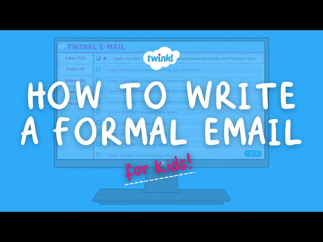 How to Write a Formal Email | Digital Literacy | Twinkl USA