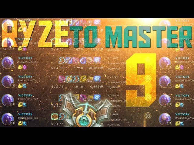 RYZE TO MASTER #9 - SOMEONE IS BACK