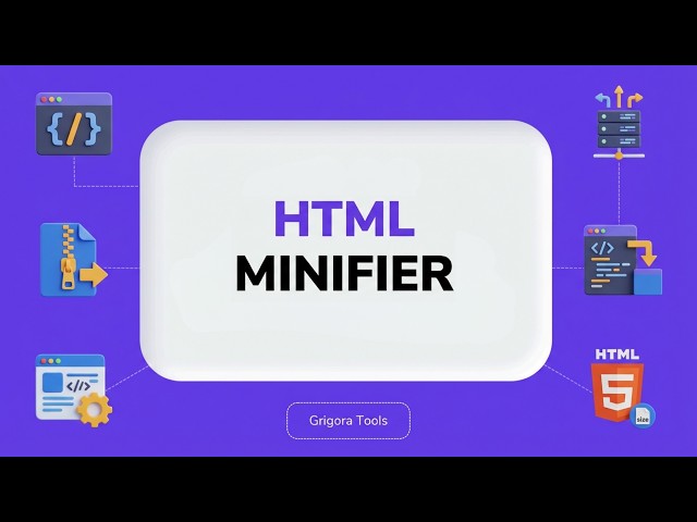 HTML Minifier | Compress Your HTML Code & Slash Page Load Times Instantly