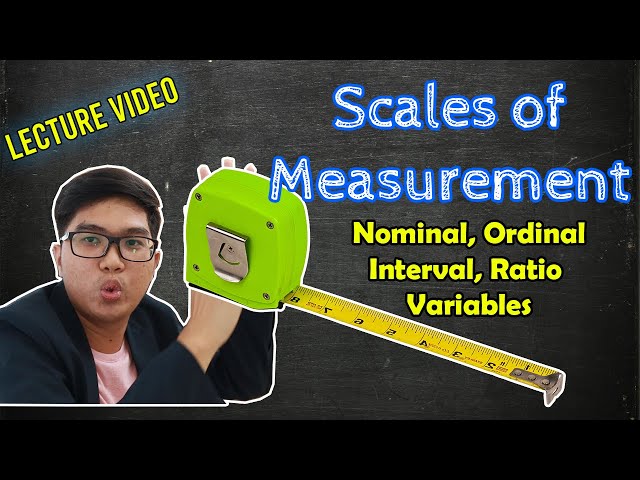 PSYCH ASSESS Lecture | STATISTICS Refresher - Scales of MEASUREMENT | Tagalog