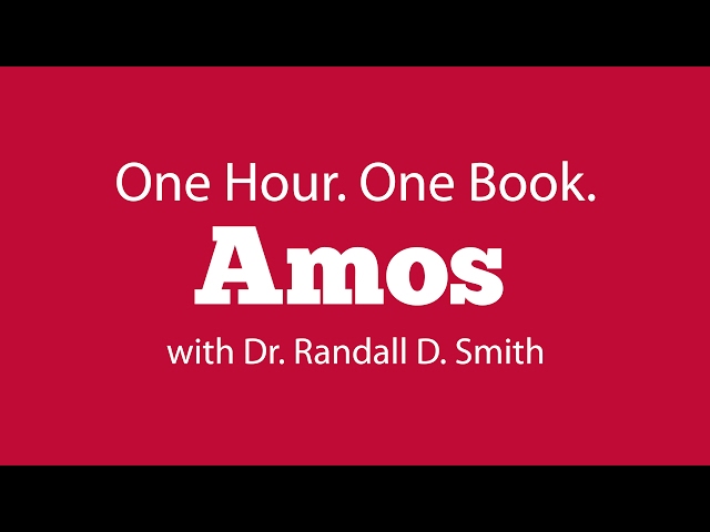 Una hora. Un libro: Amós