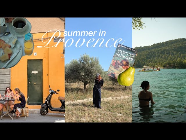 summer in the south of france vlog 🍈 markets, lavender fields, first trip to provence