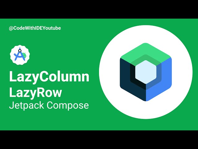 LazyColumn/Row in Jetpack Compose #codinglife  #jetpackcompose #compose #howtocode #codelikeapro