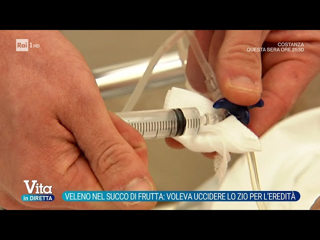 Poison in the fruit juice: She wanted to kill her uncle for the inheritance - Vita in diretta 08/...