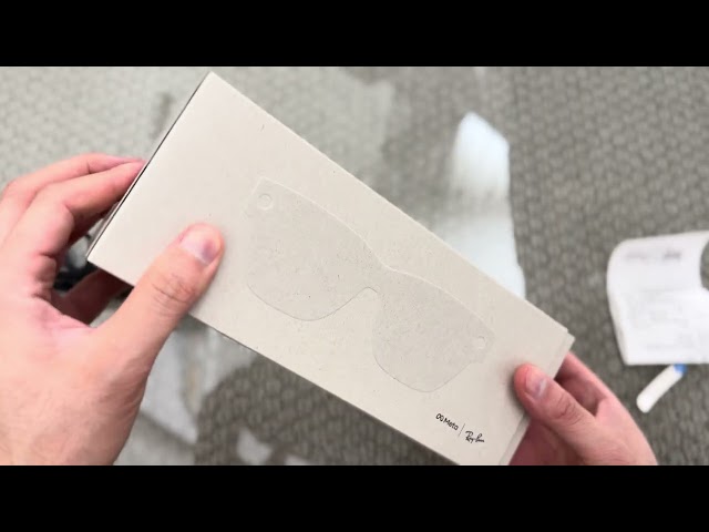 RayBan Display Meta Unboxing!