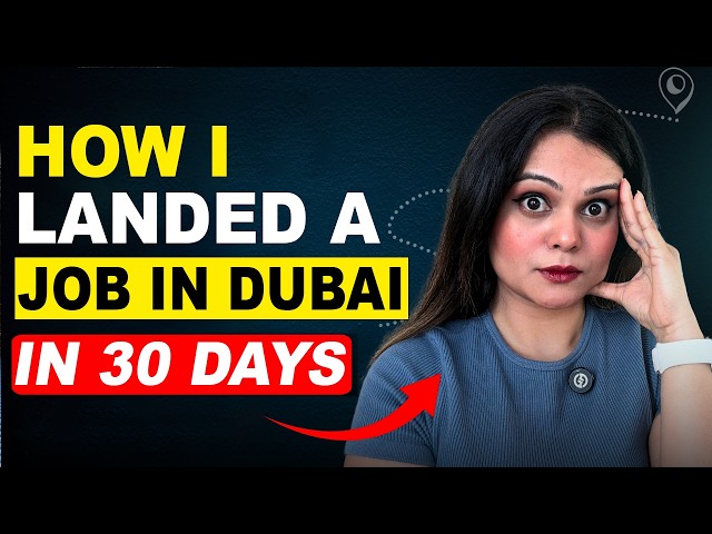 STEAL MY EXACT STRATEGY to Land a Job in Dubai in 30 Days (2025 Guide) ✅