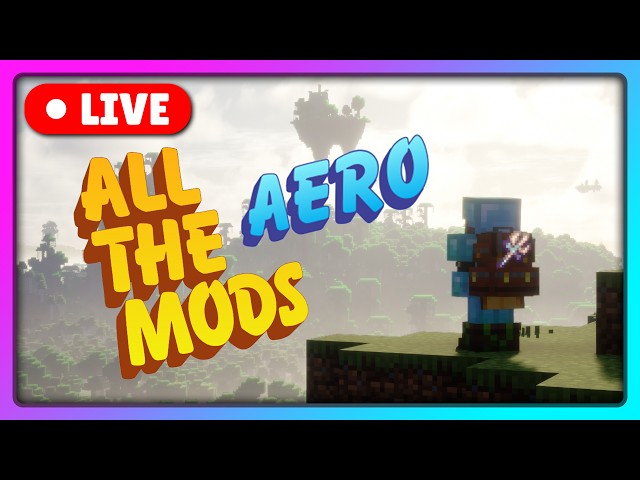 🔴 ATM10: Aeronautics LIVE 5 - Logistics Networks & the Mining Dimension!