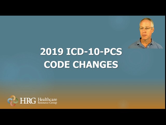 2019 ICD 10 PCS code changes