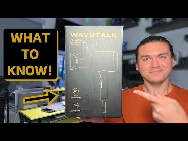 My Honest Thoughts on the Wavytalk Ionic Hair Dryer with a Diffuser