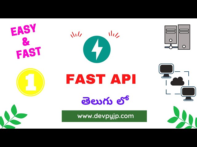 FastAPI in Telugu | FastAPI Tutorials in Telugu | Jp NaN FastAPI Tutorials in Telugu