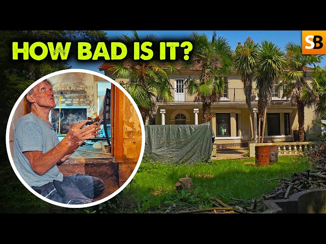 He Bought a 1900s House And Found A Damp Nightmare