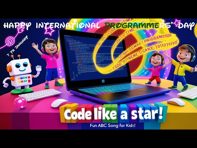 Code Like a Star - Fun ABC Song for Kids | Happy International Programmers' Day