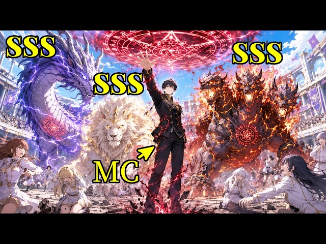 Regarded as useless by everyone, he conquered 3 SSS-rank divine beasts in a second!