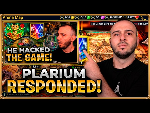 GAME OVER!! Plarium Responded To The Cheating Situation... Raid: Shadow Legends