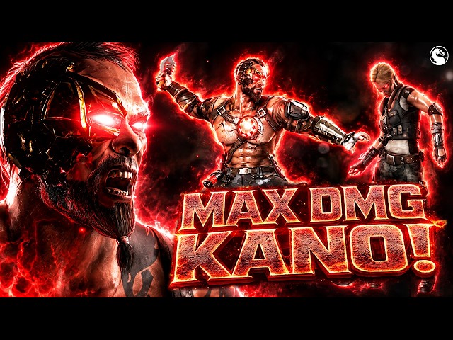 The BEST Commando Kano in MKX Hits INSANE Combos!