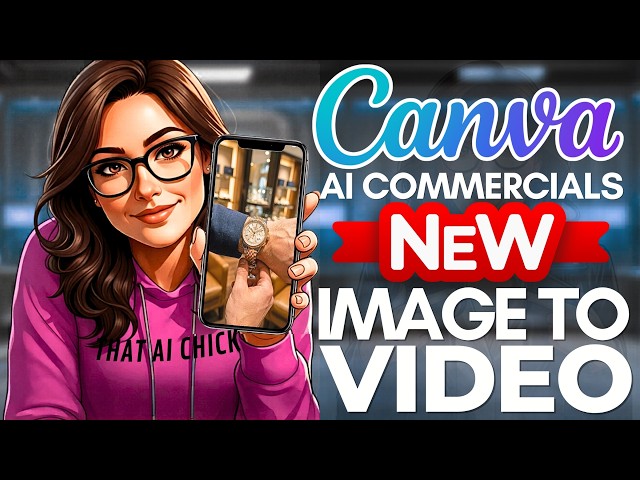 Convert Any Photo Into a Commercial Video With Canva's NEW AI Feature in Seconds!