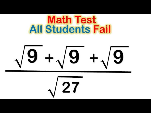 Can You Simplify This Radical? 🤯