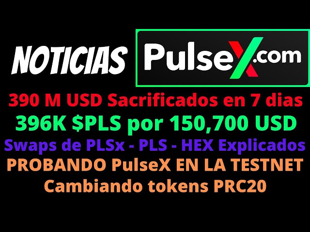 Probando PulseX en la TestNet de PulseChain🤑 👀Swap PLS⏪HEX⏩PLSX➡️ PulseChain listado en Binance?✅