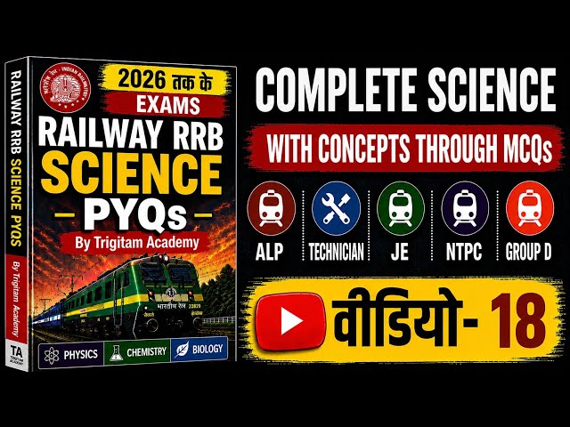 #18 RAILWAY RRB PYQs || Science, Physics, Chapter 1- Unit, Measurement & Dimension || Video-18