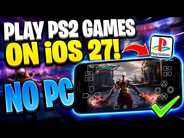 [NUEVO] ¡Juega juegos de PlayStation 2 en iPhone y iPad! SIN PC | Emulador de PS2 para iOS 27! Gu...