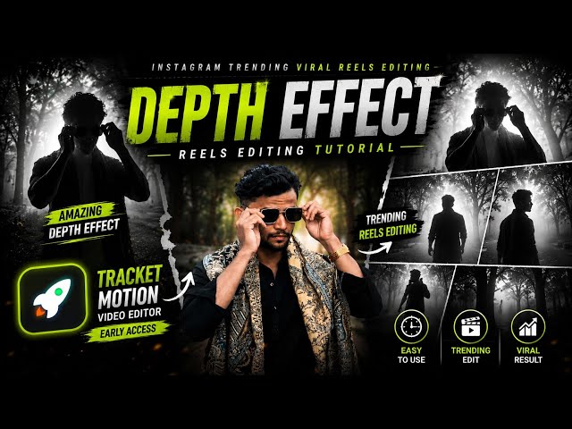 Instagram Trending DEPTH Effect Reels Editing 🔥 | Viral 3D Depth Effect Tutorial