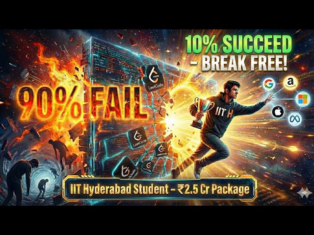 🔥 Why 90% Fail LeetCode 💻 (And What the Top 10% Do Differently 🚀)