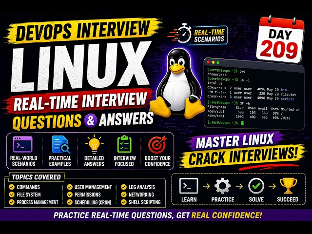 Devops Interview Questions and Answers | Devops Interview Day 209 | Devops Interview | Devops Easy