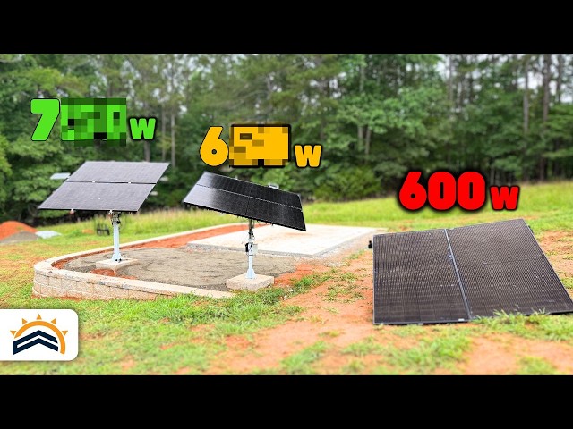 ¿Valen la pena los seguidores solares? Pruebas comparativas con resultados sorprendentes.
