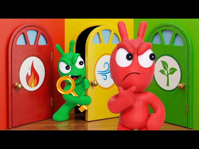 PeaPea's Mystery Room Hide & Seek Game With Funny Friend !!!
