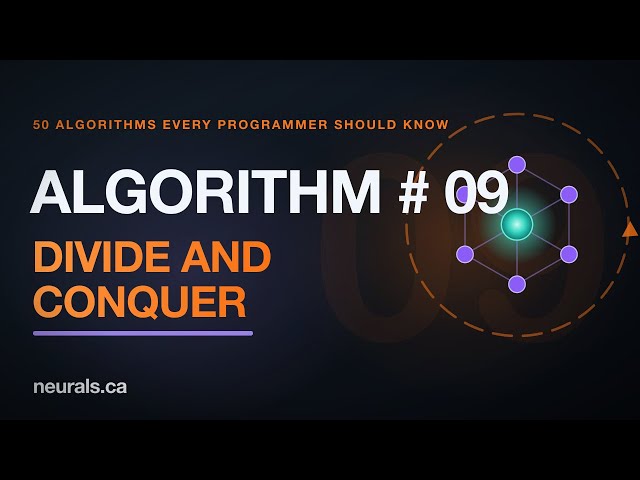 Divide and Conquer: The Strategy Behind Merge Sort and Quicksort (50 Algorithms #9)