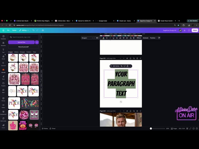 Create a Breast Cancer Awareness Design for ANY POD Product 🎀 | Canva AI Design Tutorial