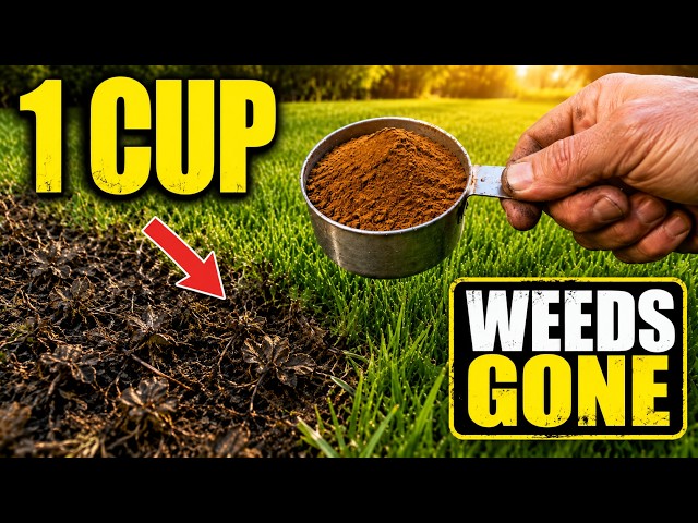 1 Cup of This Kills Every Weed — But Never Touches Your Grass.