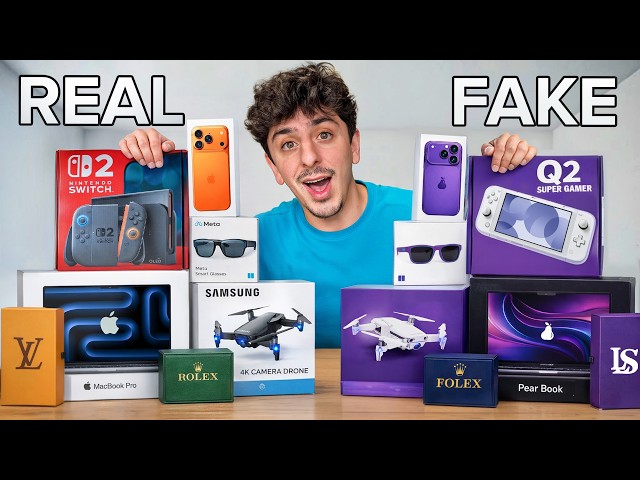 Guessing Real vs Fake Items!