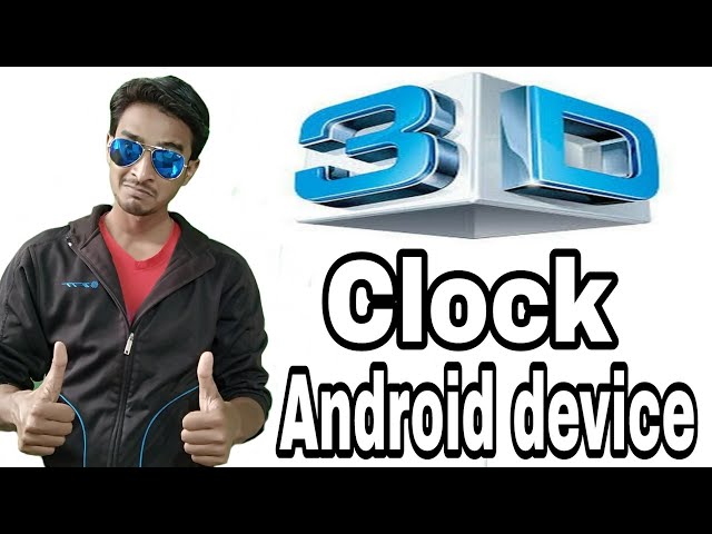 3D Clock | 3D Clock & Calendar Android | By Itech