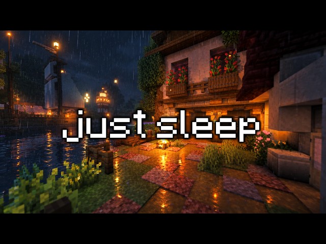 everything can wait, sleep tonight... | relaxing minecraft music with ambience