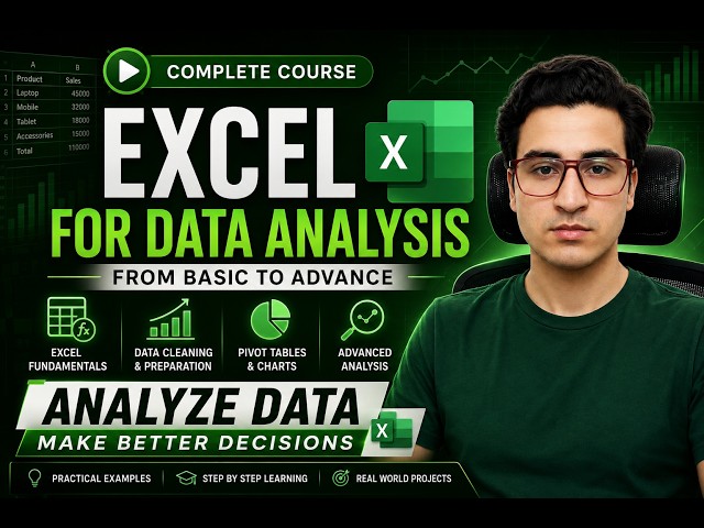 Excel for Data Analysis: The Only Formulas You Need to Start
