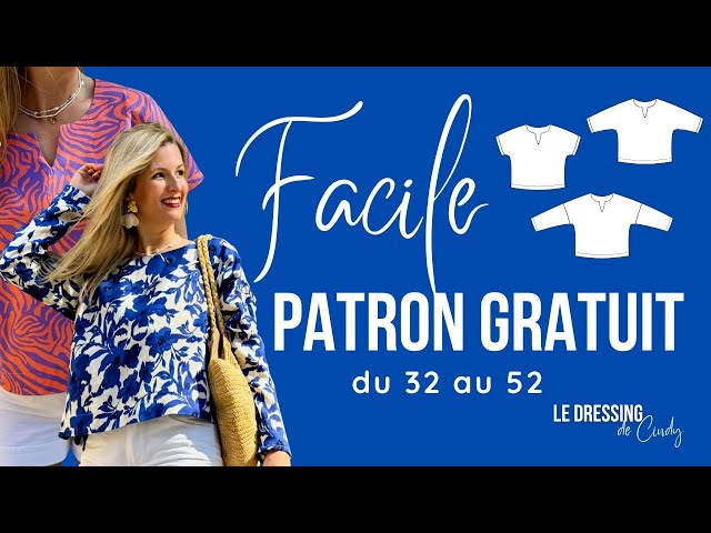 FREE PATTERN EASY BLOUSE SEWING TUTORIAL CINDY'S DRESSING ROOM