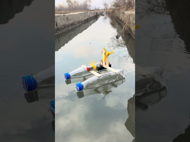 How to make Rc boat | boat review easy and simple to make #engineeringproject #diy #crafting