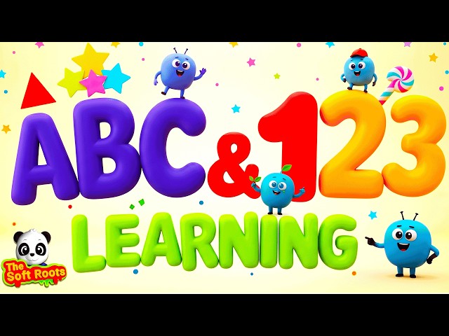 Preschool Learning activities for 3 year olds at home | Learn ABC Phonics Shapes Numbers Colors 🌈
