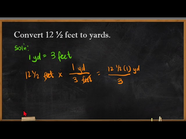 ELECTRICAL TECHNOLOGY (EIM)- UNIT CONVERSION (LINEAR)