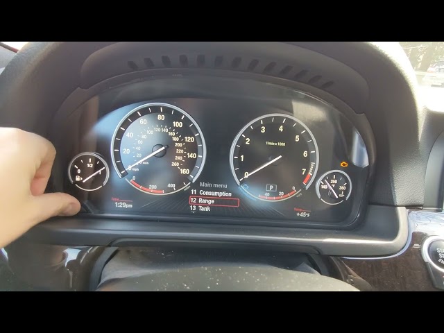 BMW F10 535 - How to check and reset engine codes without a scanner