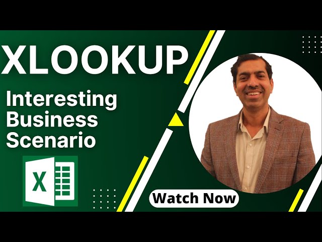 XLOOKUP Different Business Scenario