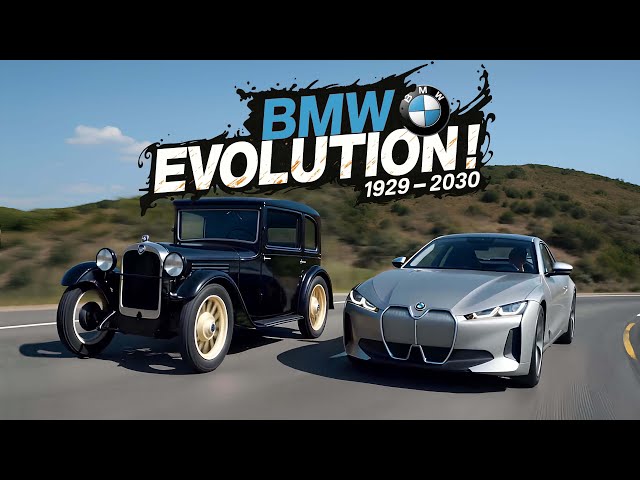 Evolución de los Autos BMW | 1929–2030 | 100 Años de Transformación en 3 Minutos