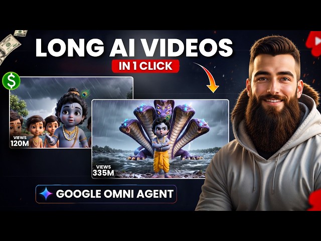 Create Long AI Videos with Google OMNI Agent (100% Free AI Automation)