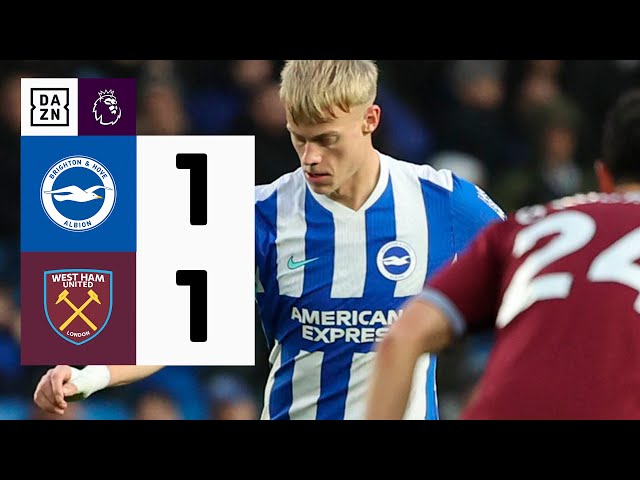 Brighton vs West Ham (1-1) | Resumen y goles | Highlights Premier League