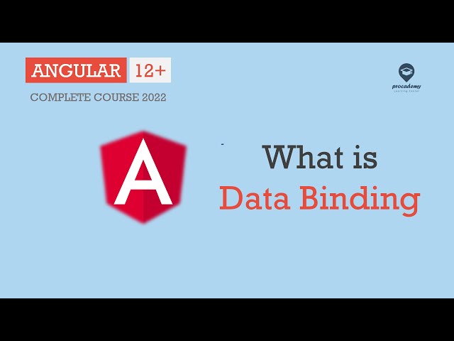 What is data binding | Data Binding | Angular 12+
