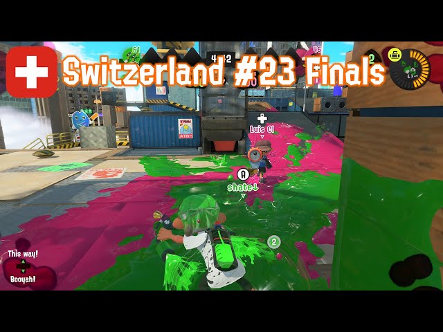 Switzerland #23 Finals (Splatoon 3 Clam Blitz)