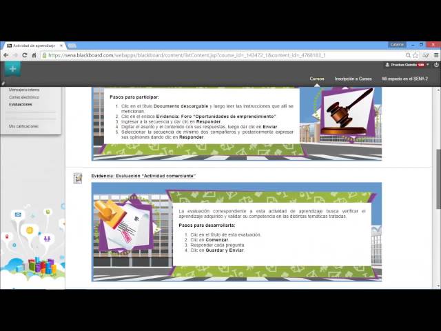 ¿Cómo realizar el envío de una evidencia descargable?