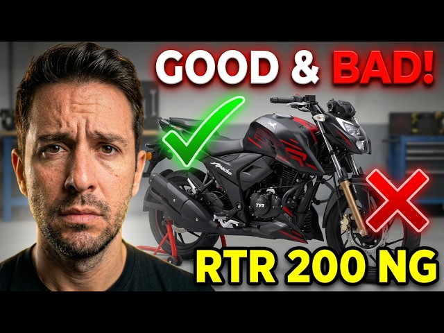 TVS APACHE RTR 200 NG Specs COMMON PROBLEMS AND FAULTS All the BAD and the GOOD
