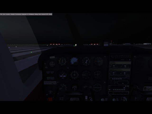 Первый полёт в Flight Gear на Cessna 172